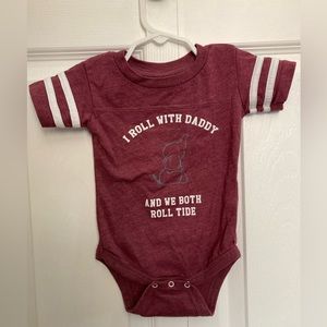 Red Bama “Future Tailgater” onzie for babies